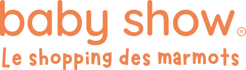 logo baby show orange