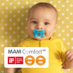 bébé avec sucette 2-6mois Comfort MAM