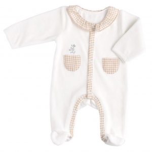 Pyjama avec col Nude Botanica