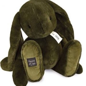 Peluche lapin vert Kaki- LE LAPIN - 50 cm